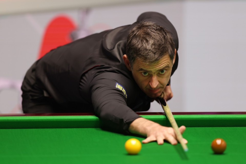 Ronnie O'Sullivan had fans in awe during his match with Ryan Day