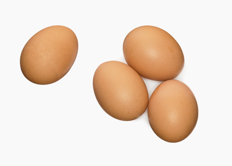 Four Brown Eggs