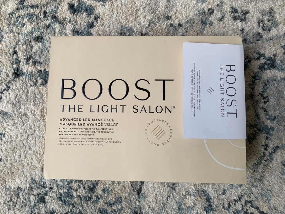 The Boost LED Mask from The Light Salon