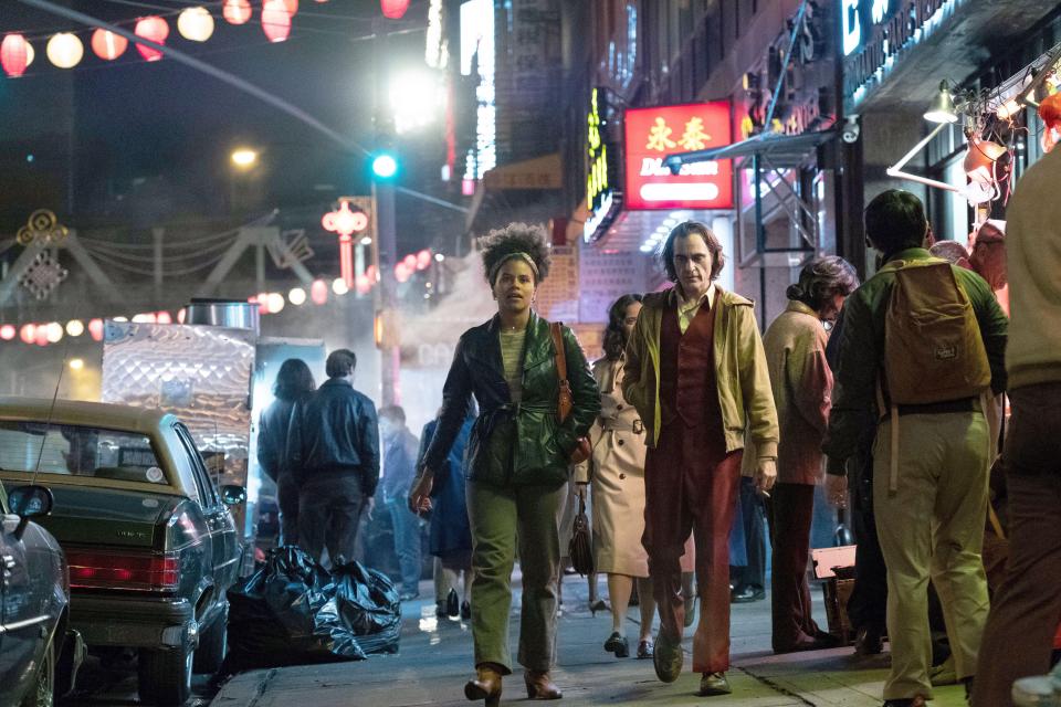 Zazie Beetz (centre) is back for the second film