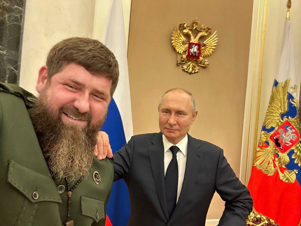 The Chechen warlord was described as the son Vlad never had