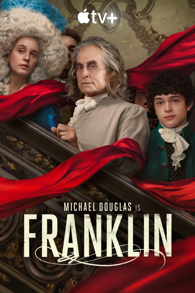 Micheal Douglas will be playing the role of Benjamin Franklin, one of the United States' founding fathers, in Apple+ TV's new drama