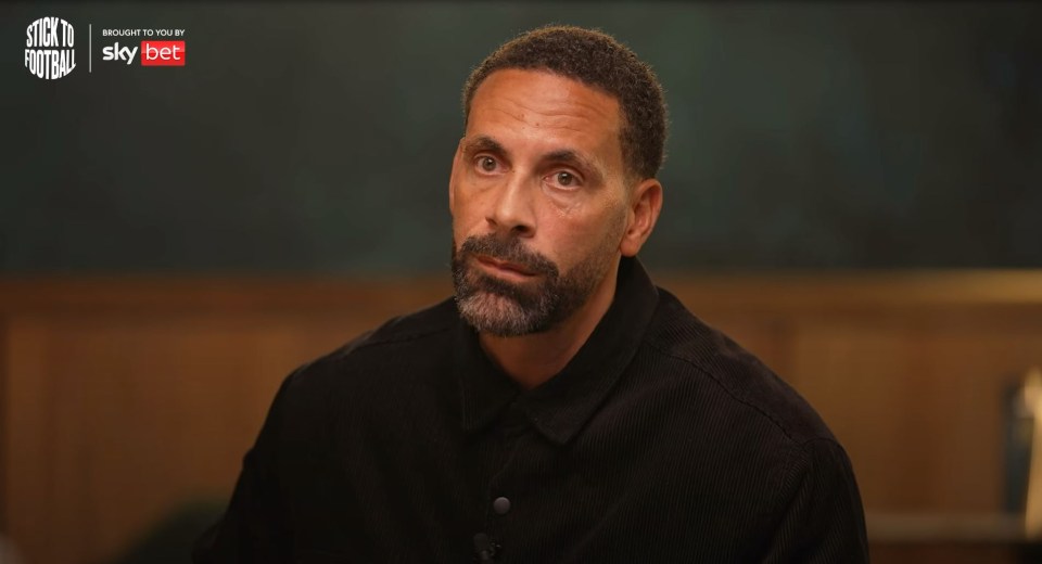 Rio Ferdinand revealed the heartbreaking reason he could not pursue his management dream