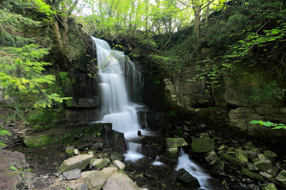 It takes just two minutes to reach the falls from the main road