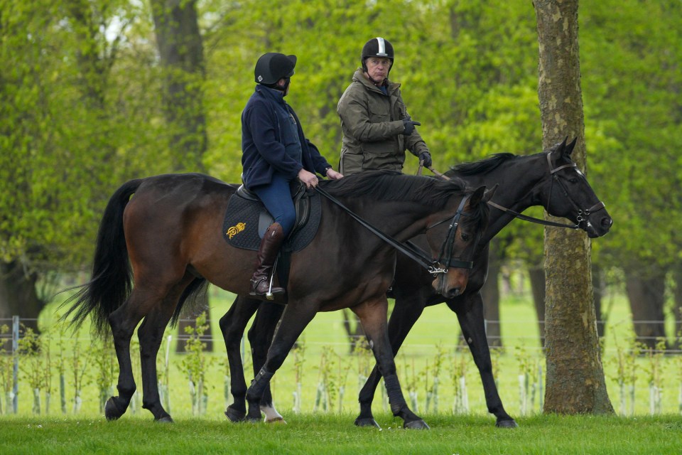 He has often been pictured horse riding at Windsor