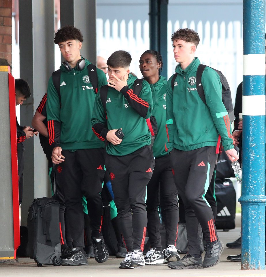 Louis Jackson (right) has been called up to the Manchester United squad for their FA Cup semi-final