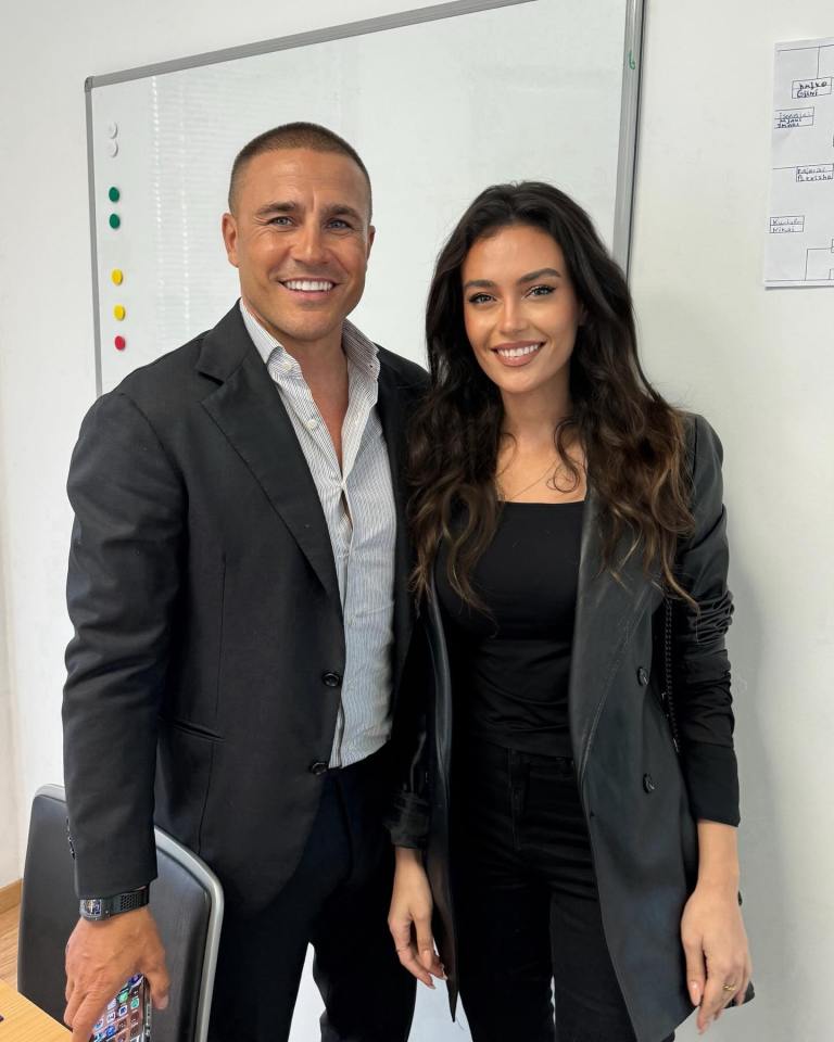 The Albanian star is a Juventus fan and recently met Fabio Cannavaro