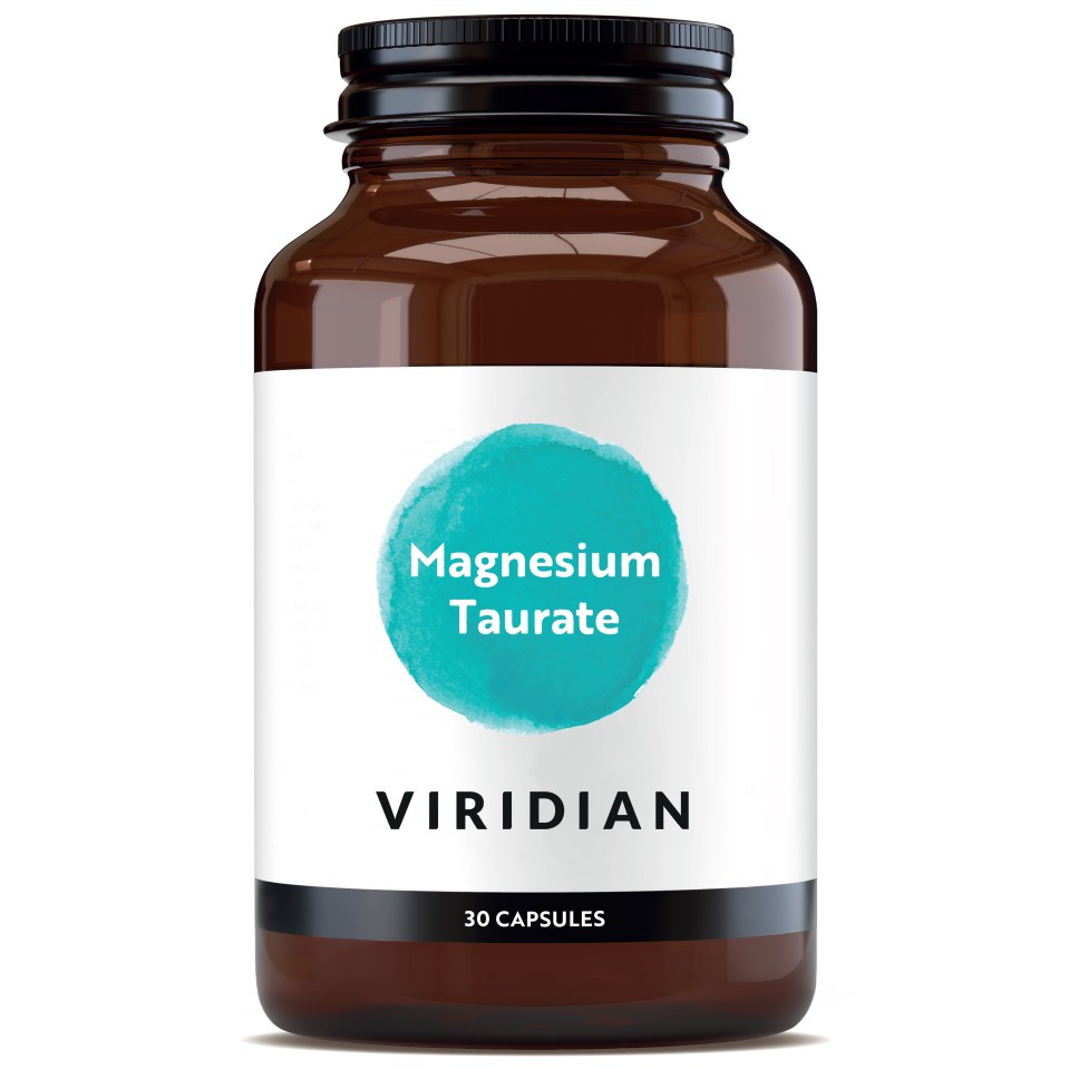 VIRIDIAN Magnesium Taurate tablets contain 112mg per two-pill dose