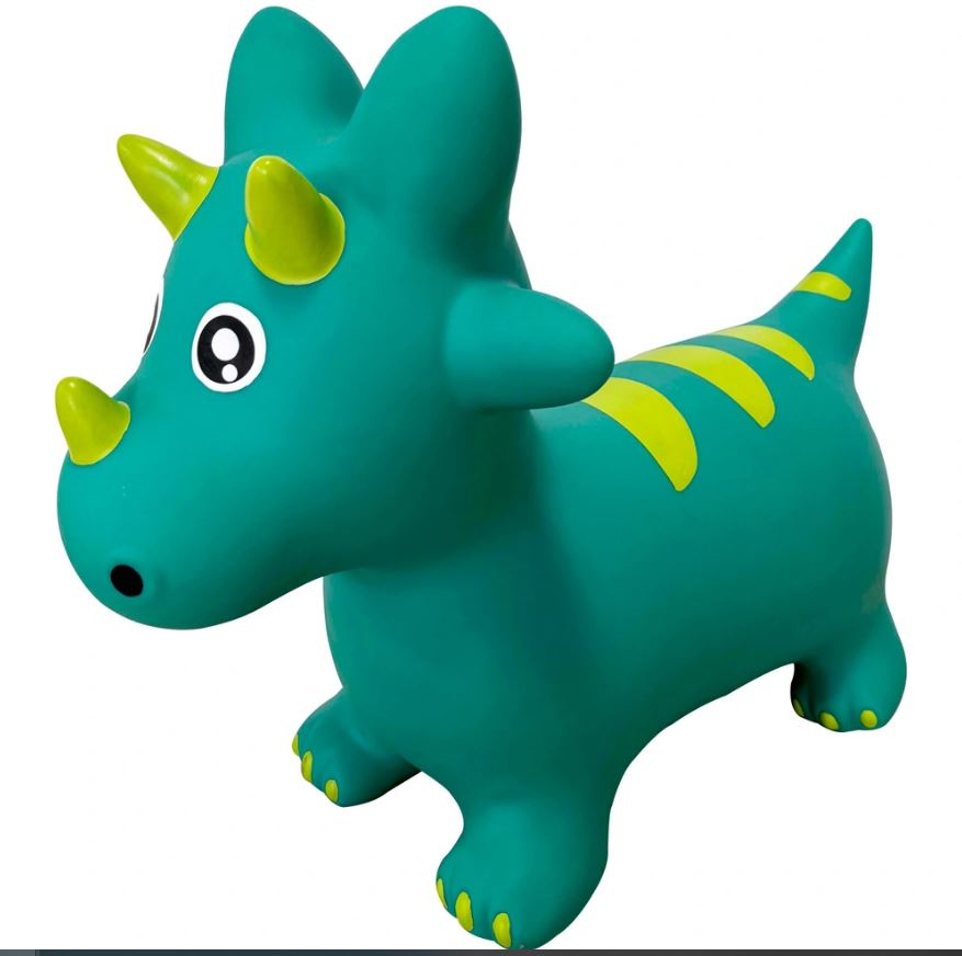 The Big Steps inflatable jumping dinosaur is £14.99 at Smyths Toys