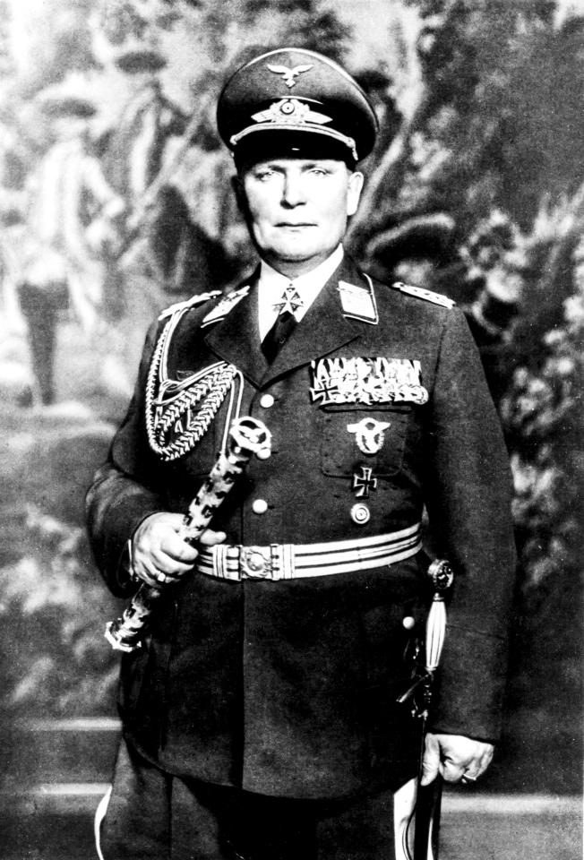 Top Hitler crony Hermann Göring pictured in 1940