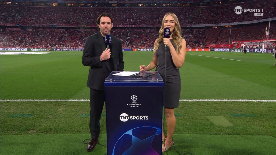 Laura Woods is presenting all the action from the Allianz