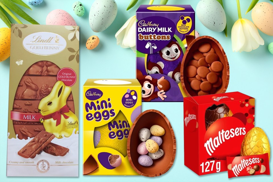 Morrisons and Aldi are among the supermarkets that have slashed the price of Easter eggs