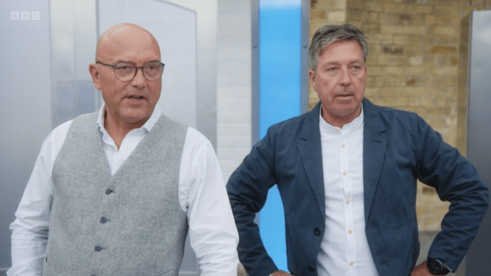 John Torode was practically screaming alongside Gregg Wallace