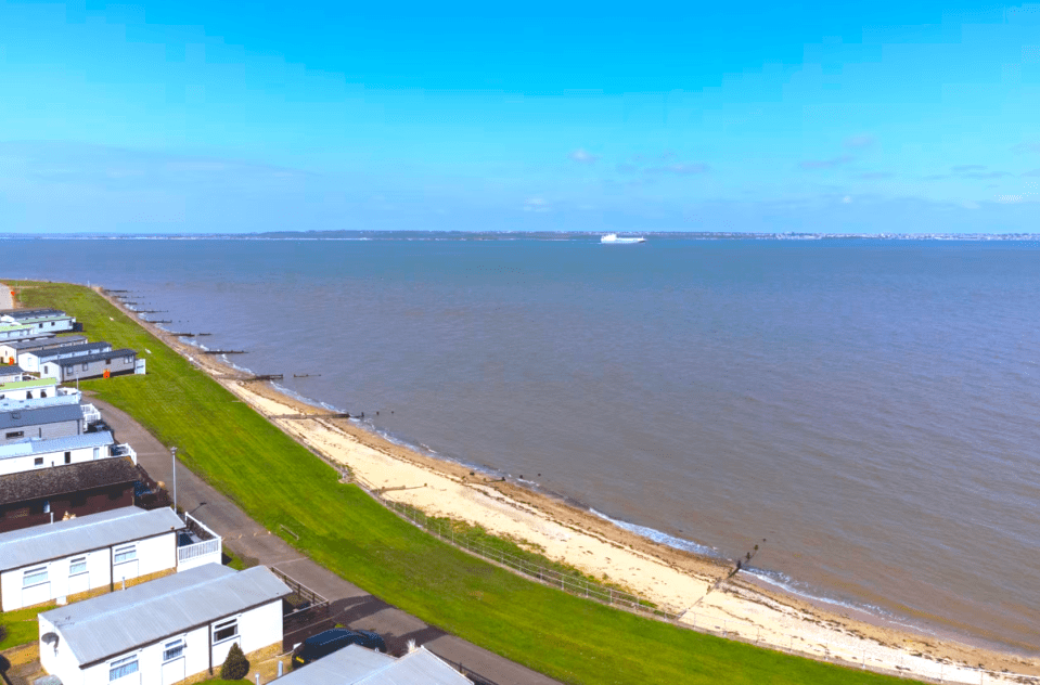 The park offers a prime location with easy access to the coast of the Thames Estuary