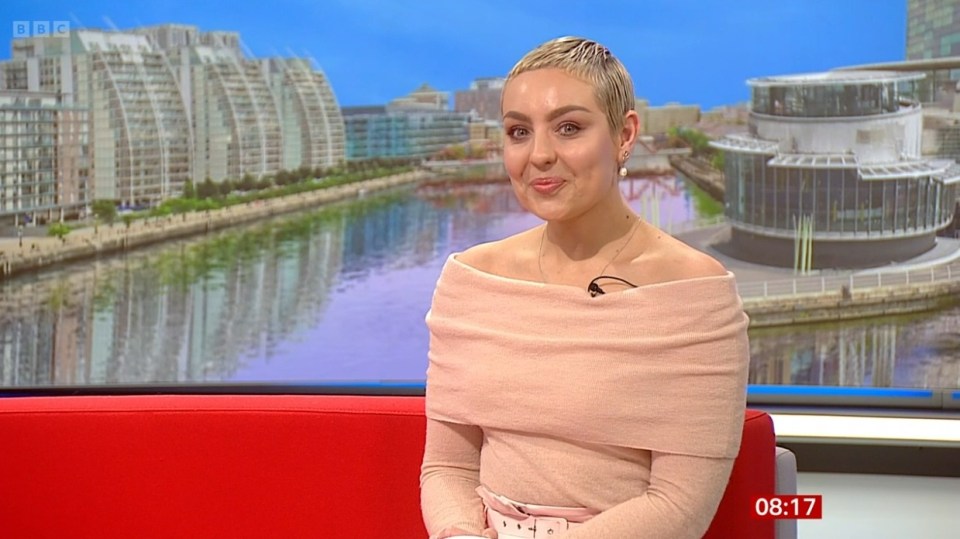 Amy Dowden has issued a health update to fans as she appeared on BBC Breakfast