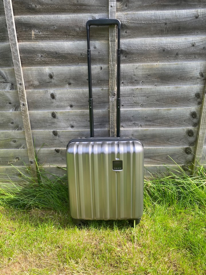 Tripp Retro Pewter Underseat Cabin Suitcase