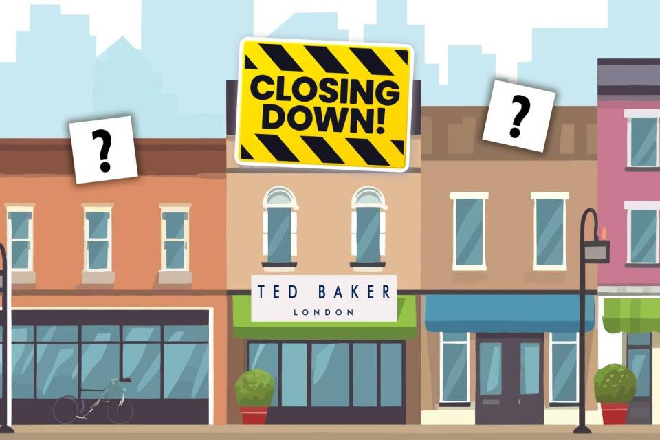 A number of chains have closed hundreds of stores between them in recent years