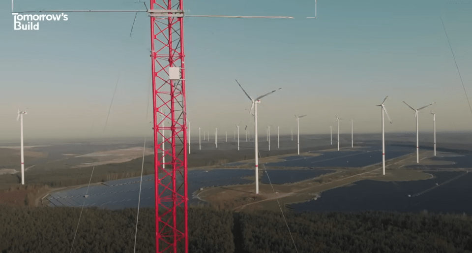 Germany plans to erect thousands of such wind turbines across the country