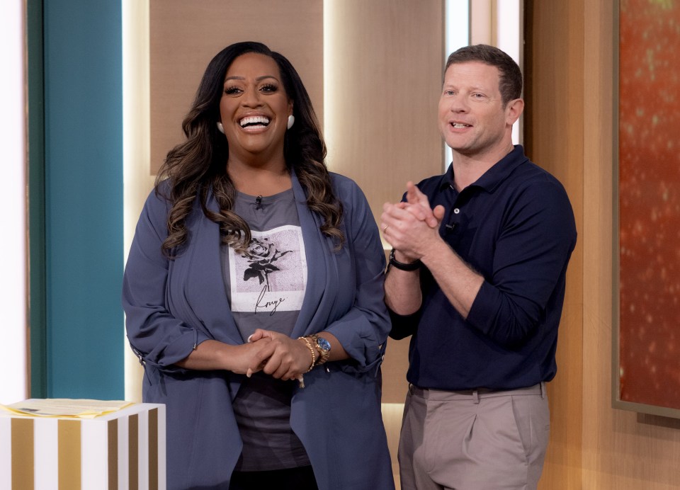 Alison Hammond and Dermot O'Leary are standing in for the whole fortnight