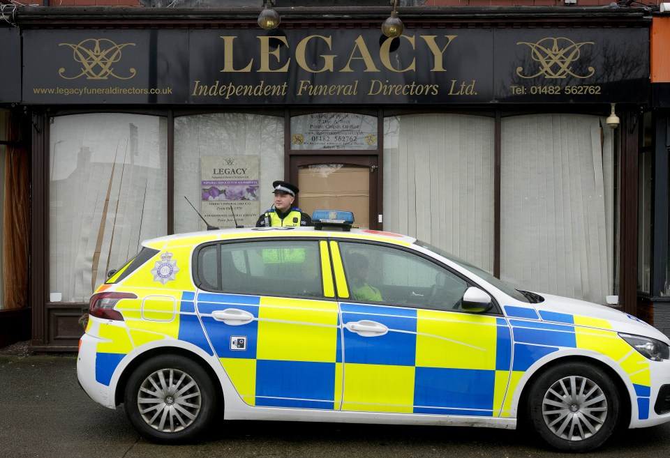 Cops are probing the Hull funeral parlour