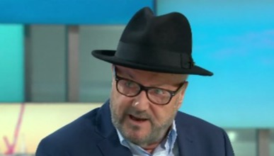 George Galloway was taken to task on today's GMB