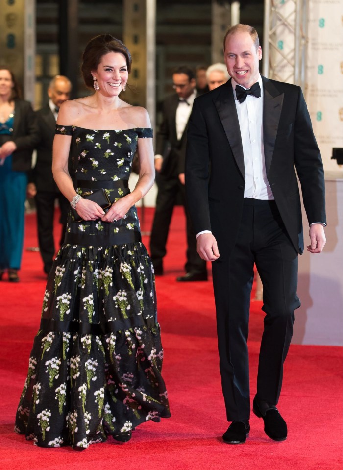 The couple at the BAFTAs 2017