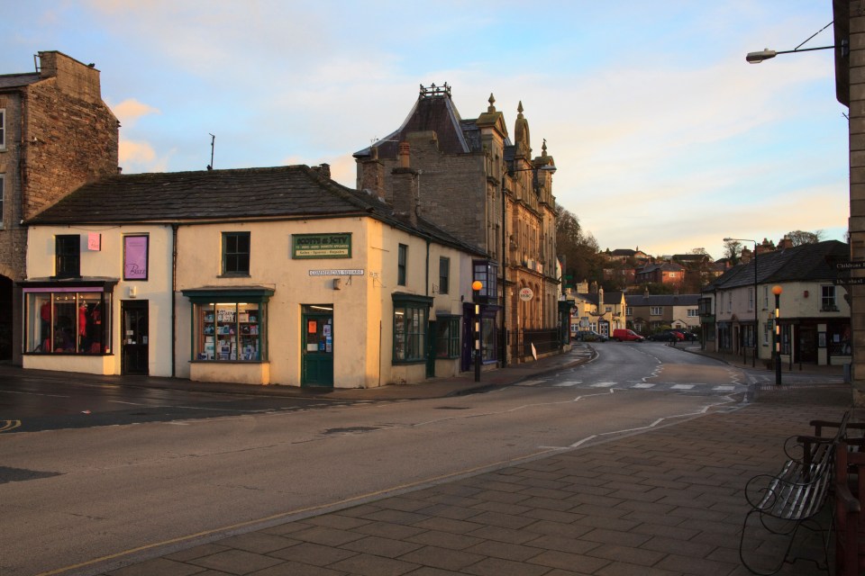 The falls are found on the outskirts of the village of Leyburn