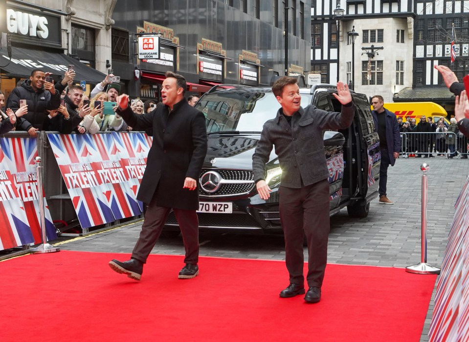 They will be back on TV this weekend to host Britain’s Got Talent