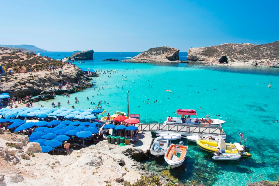 Malta has more than 300 sunny days per year, as well as cheap holiday packages and short flights from the UK