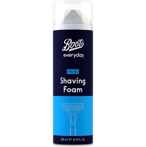 Boots Shaving Foam in the 250ml size can be bought for only £1 from Boots