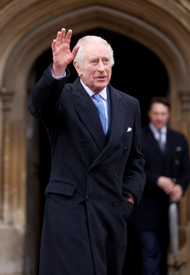 Jack works on the prized gardens belonging to King Charles