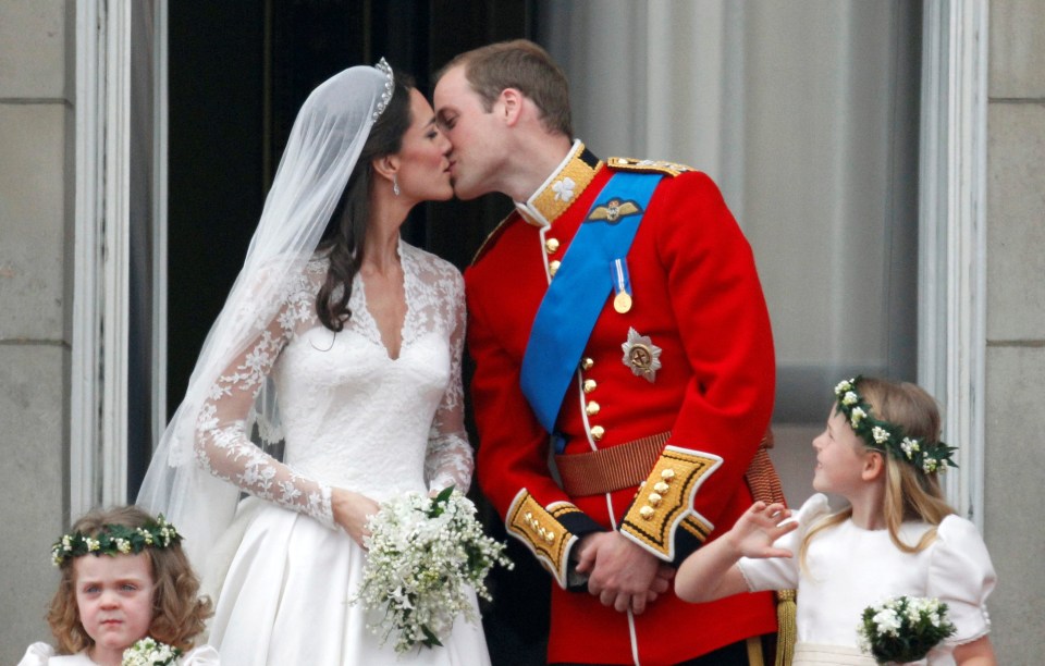 William and Kate tied the knot in 2011 in a ceremony watched by millions worldwide