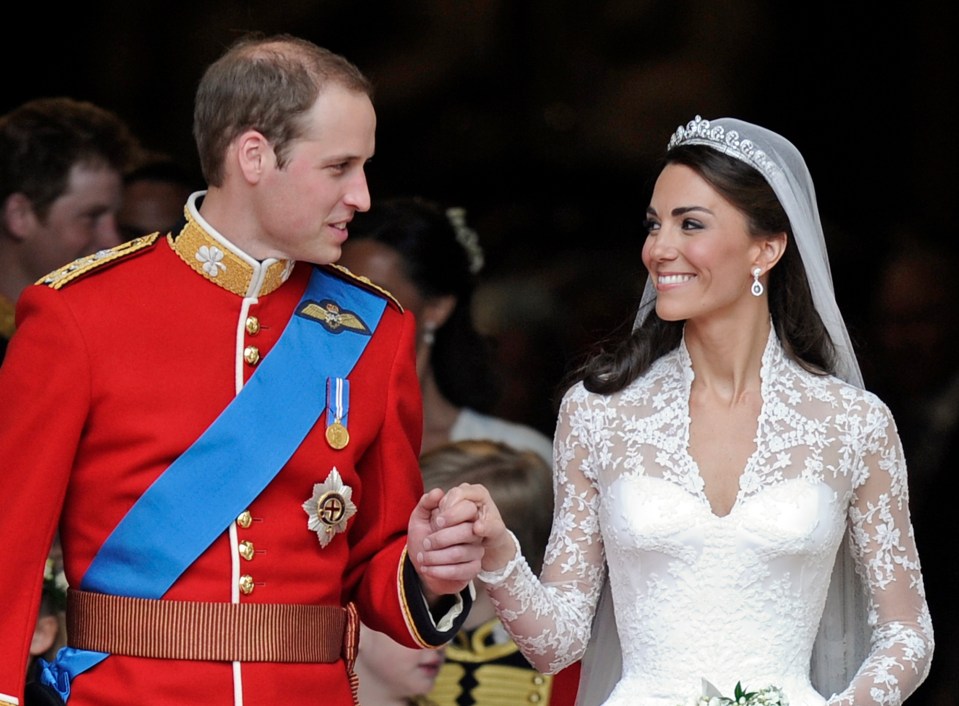 Kate marries her Prince in 2011