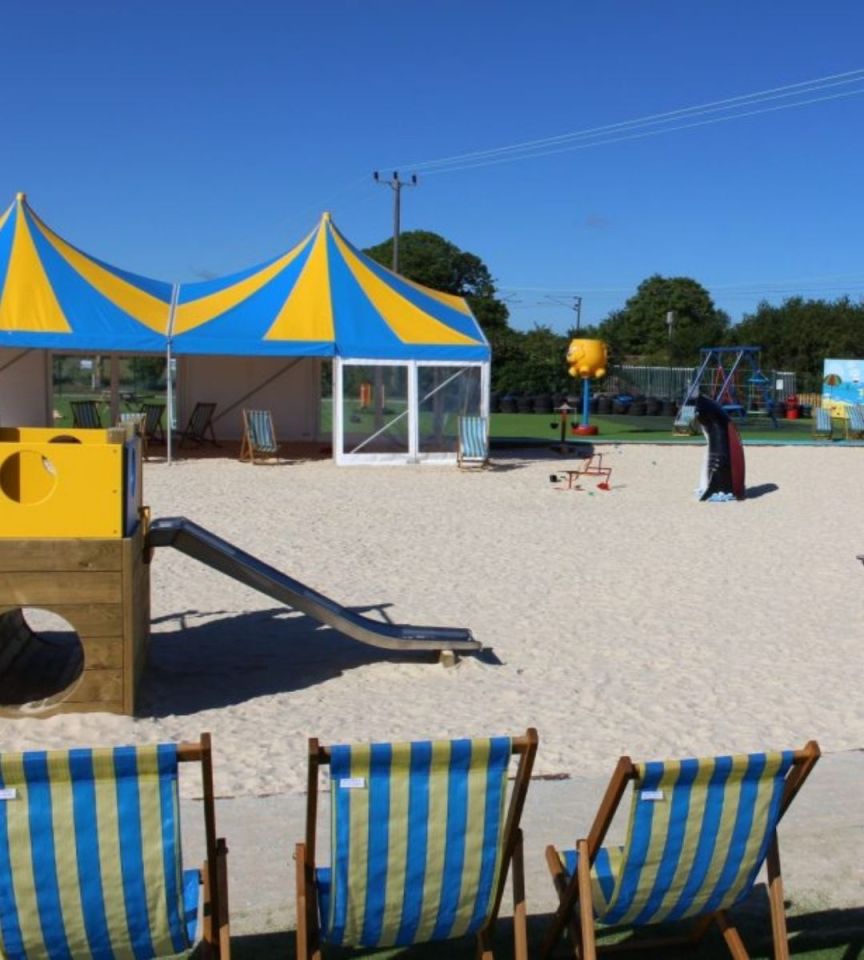 Bury Lane Farm Shop in Meldreth has reopened its sandy beach