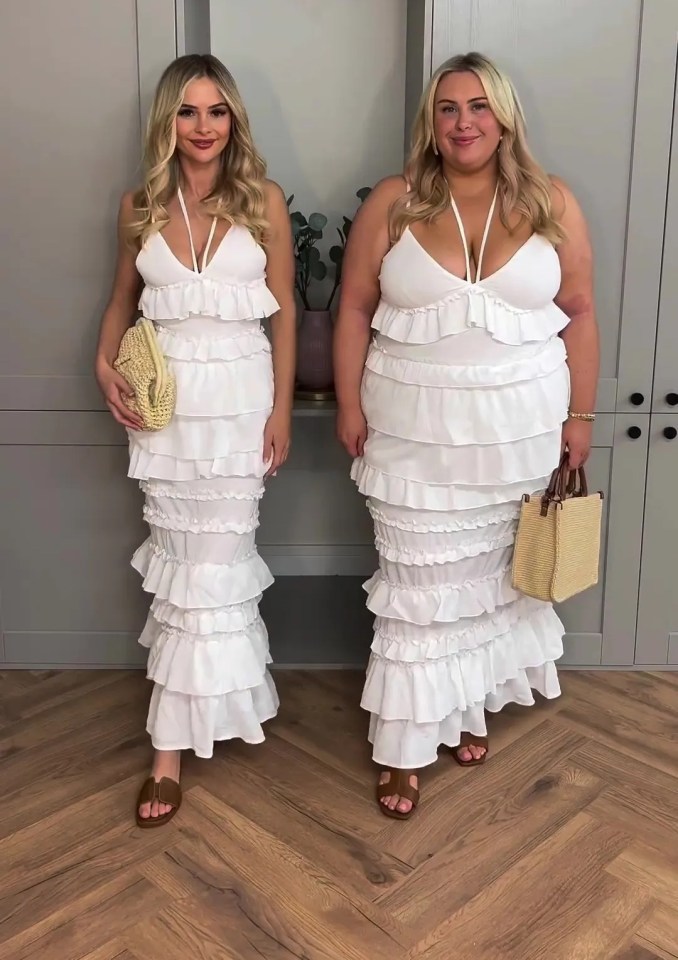 The girls found the perfect dresses for spring