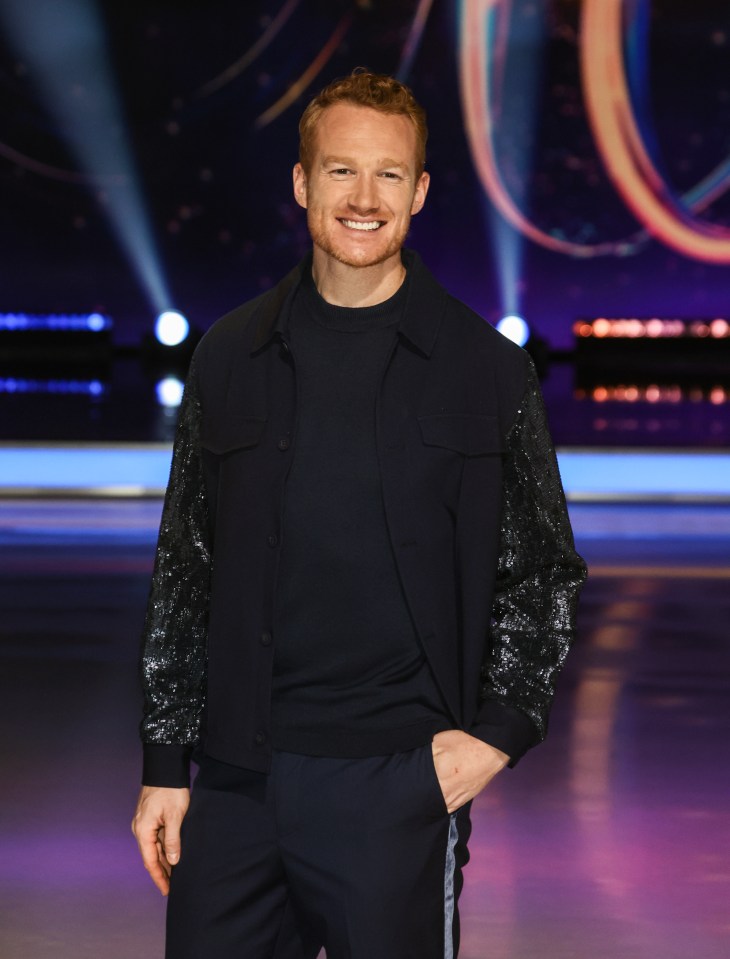 Greg missed out on the Dancing on Ice final due to a freak injury