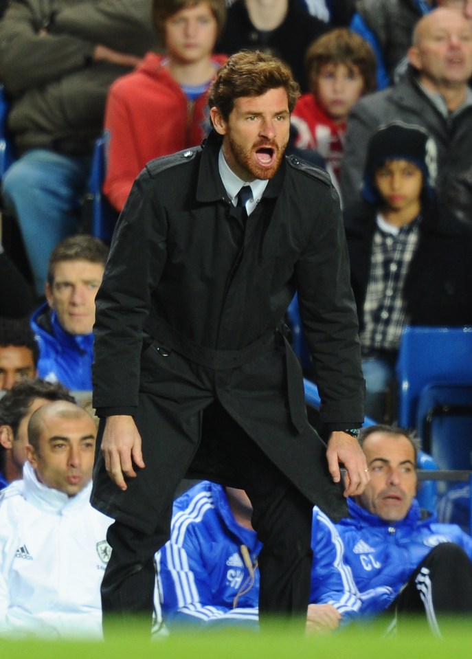 Villas Boas lasted only eight months at Chelsea