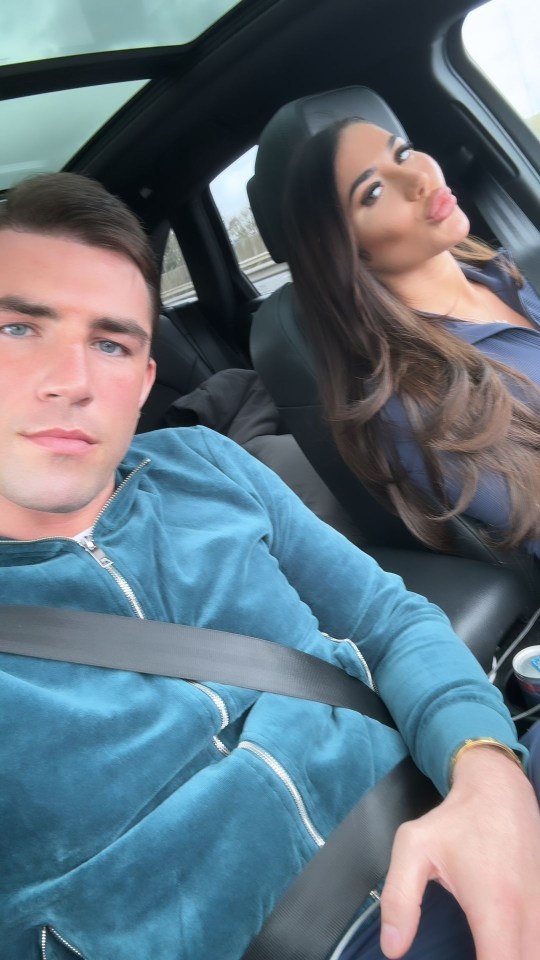 The couple have reunited in Dubai ahead of Jack’s upcoming boxing match