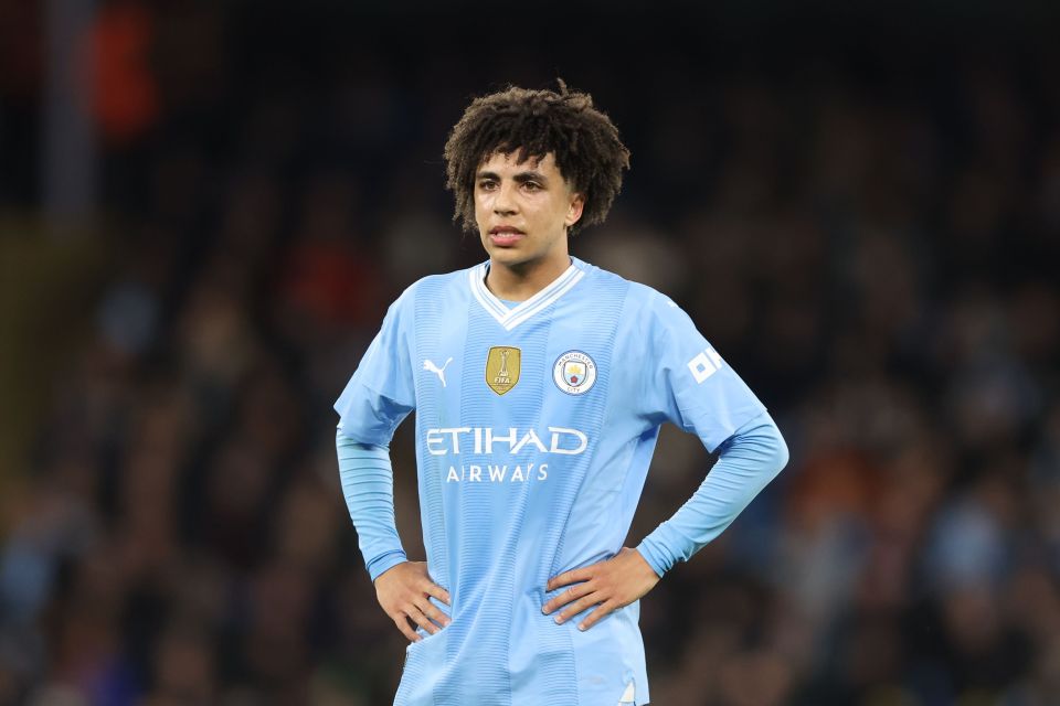 Rico Lewis is the only teenager to have played in the Premier League at Man City this season