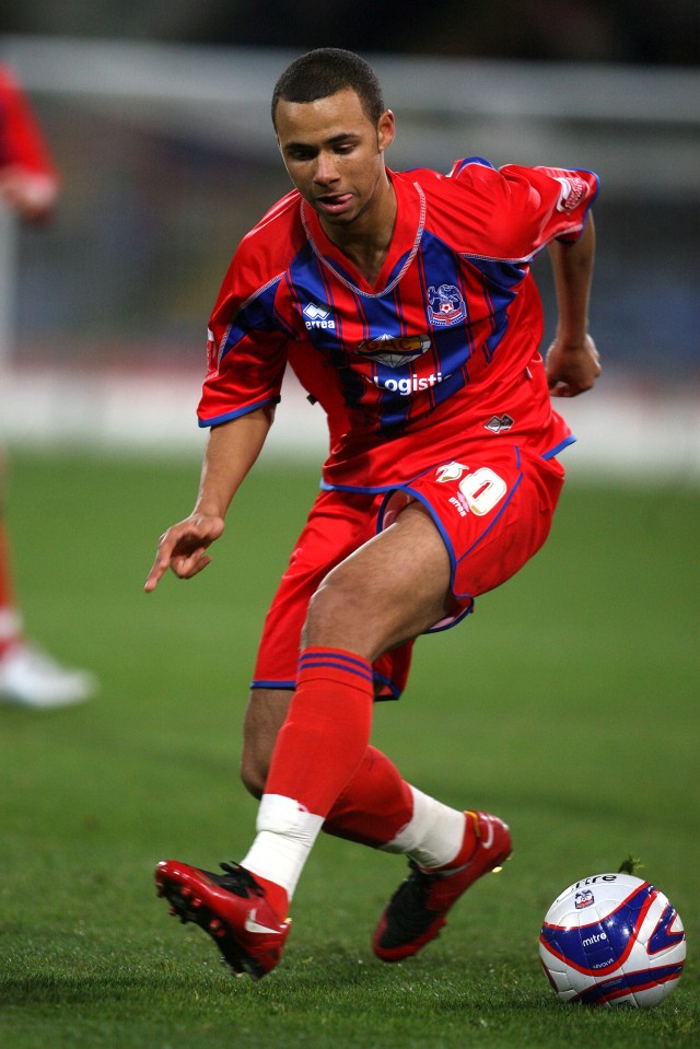 He snubbed a ten-year contract by Barcelona to stay at Crystal Palace as a teen