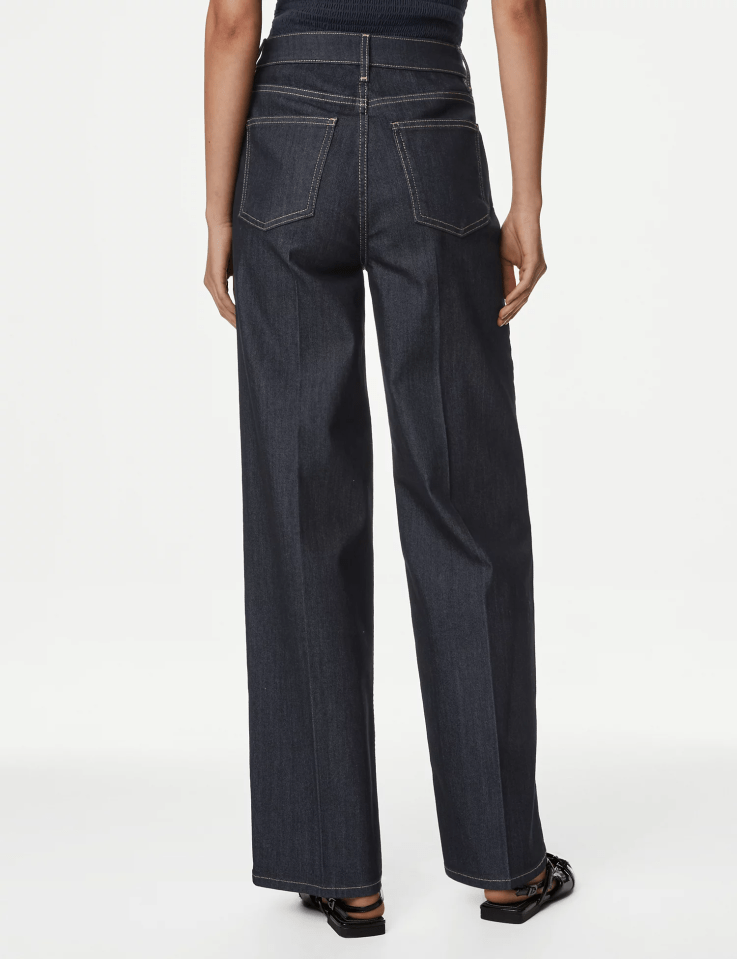 The comfy jeans comes in an inclusive size range