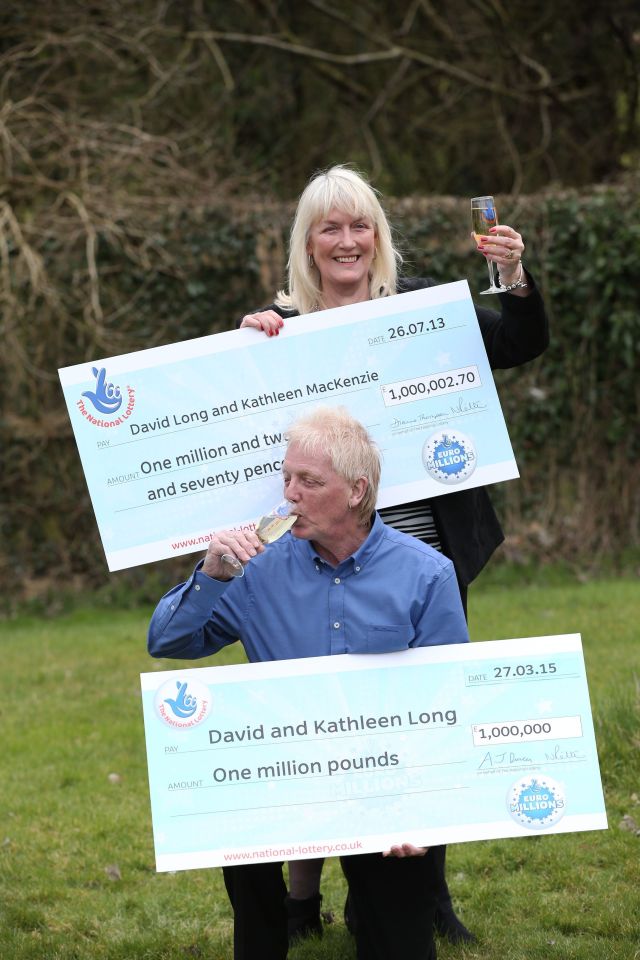 The Scunthorpe couple have won the EuroMillions twice