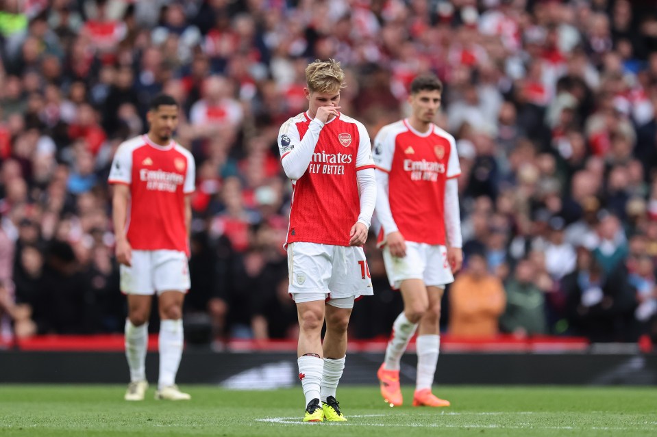 Arsenal were stunned by a fine Aston Villa who won 2-0 at the Emirates