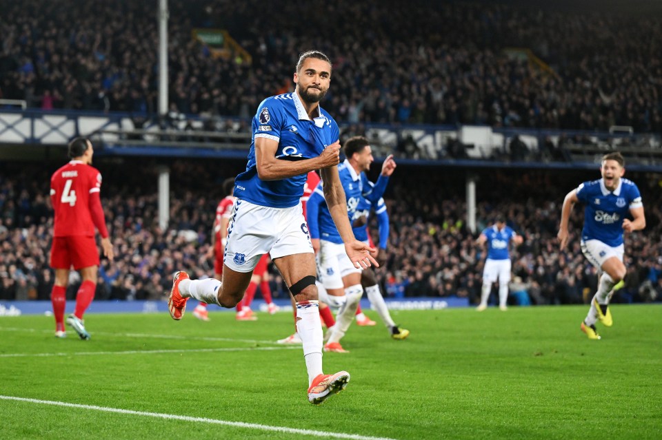 Everton punished their bitter rivals in a 2-0 win