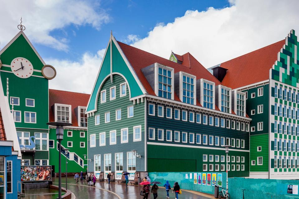 Zaandam is a six-minute train journey from Amsterdam