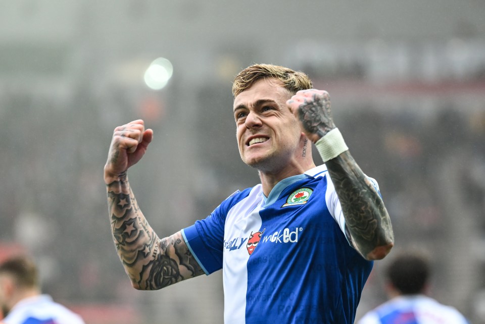 Blackburn star Szmodics has been eyed by Luton Town, Brentford and Sheffield United