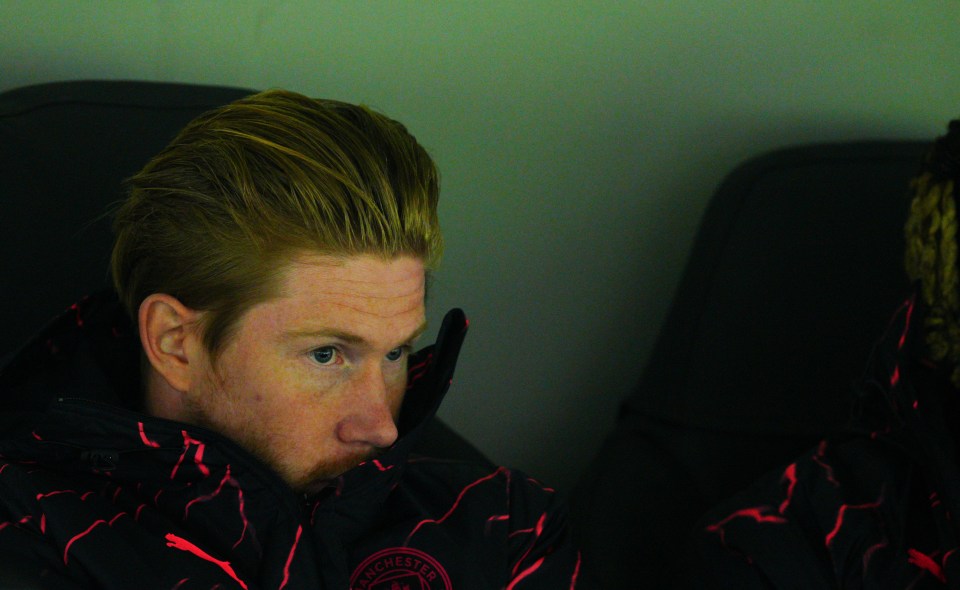 Kevin De Bruyne reported that he felt ill before the game