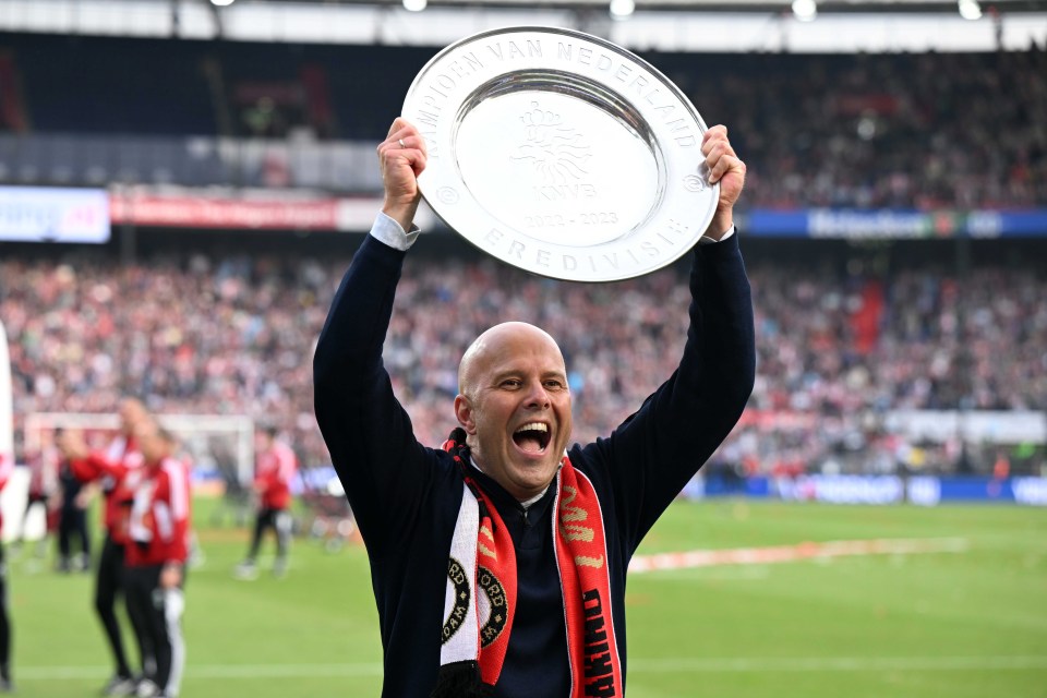 Arne Slot has thrived at Feyenoord after landing his big chance