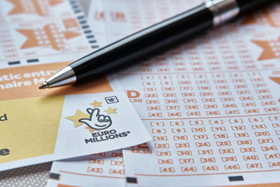 A lucky punter has scooped an incredible £11million lottery jackpot