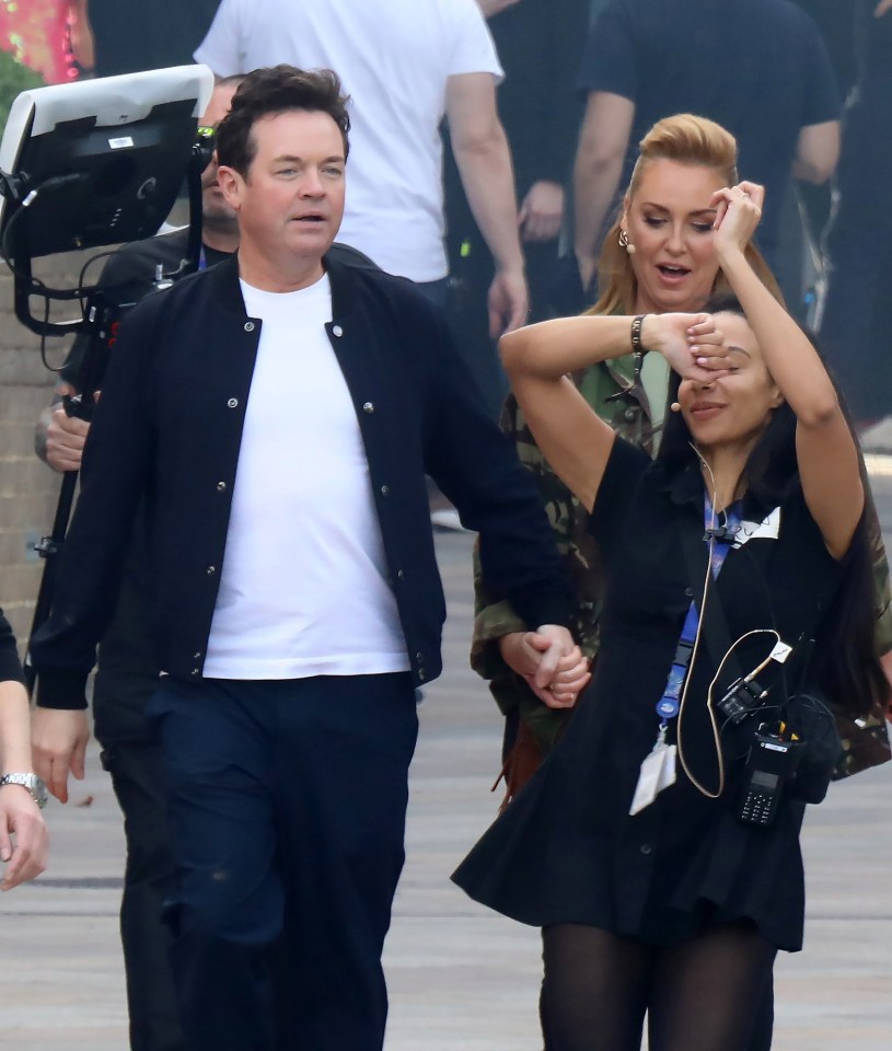  Stephen Mulhern was spotted getting close to Josie Gibson in April 2024